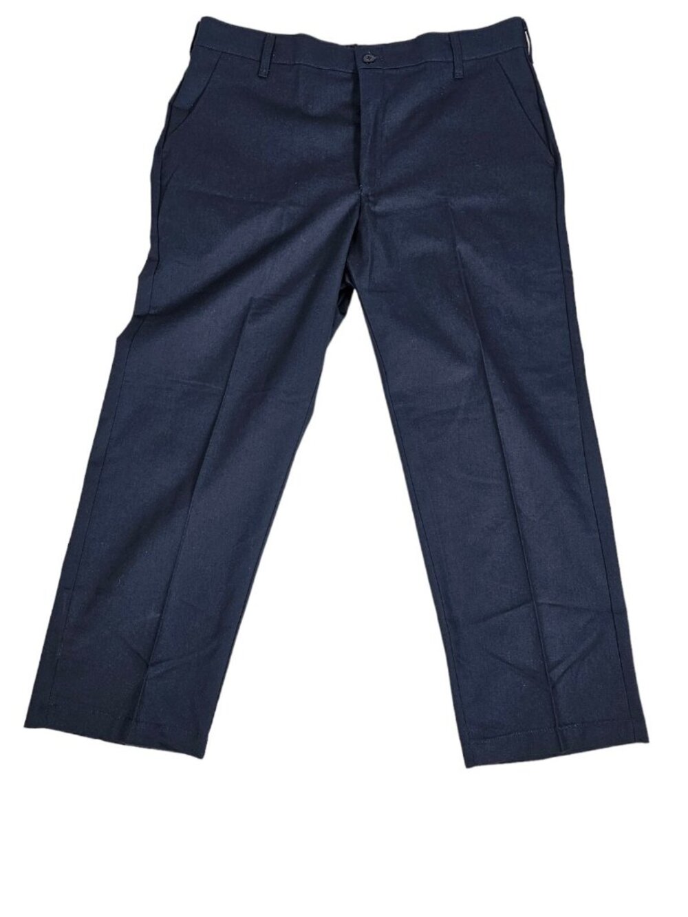 Red Kap Flat Front Work Pants Size 40x30 Navy Blue
